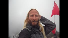 Costa Rica. Cerro Chirripó summit highest point country. 3.825m. Toma 3. Video en la cima. 2014