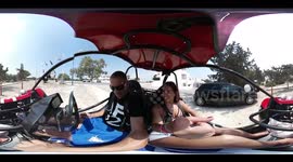 Crazy buggy racing in Cyprus 360°