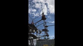 Leap of Faith at Mount Mitte adventure obstacle course
