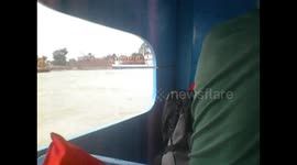 Guyana. Speed boat ride in Essequibo river. 2014