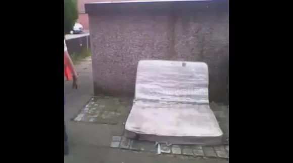 Prankster gets knocked out