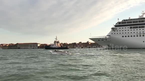 Cruise ships in Venice, Italy