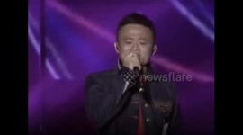 Alibaba's Jack Ma attempts 'Unchained Melody' with mixed results