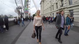 Orlaith McAllister out and about In London