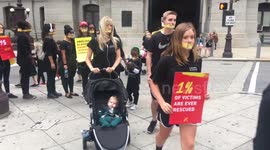 Abolish Slavery March in Philadelphia