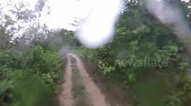 Getting Soaked Quading in the Tropics!