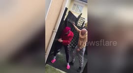 'Bye bye fence': Irish residents battle Ophelia winds