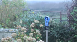 Ophelia is gone, gusty wind on air flow meter