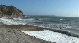 Hurricane Ophelia in St Austell Cornwall England