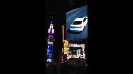 New York Times Square at night