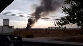 McDonnell Douglas F18 Accident in Torrejon de Ardoz