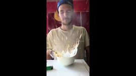 Prankster Makes Cereal With Explosives