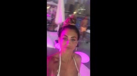 Bikini girls doing the housework!