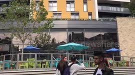 View from my bus on the way to uni!