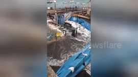 Newsflare Edit - Our new sea defences are working a treat  https://t.co/HFg3m2cZZ9