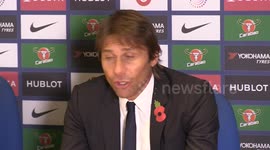 Conte: I don't feel pressure of being sacked