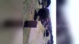 Newsflare Edit - México. Oaxaca. Zapotecas ruins. Panoramic views. Vistas panorámicas de ruinas zapotecas de Monte Albán. 2014