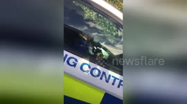 Newsflare Edit - Man Shouts abuse after getting ticket 