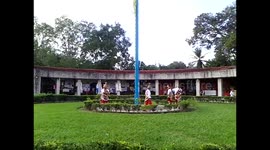 México. Veracruz. El Tajín. Flying dance. 2. Danza de los Voladores. Preparando cuerdas 2014