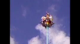 México. Veracruz. El Tajín. Flying dance. Before jumping.  3 Danza de los Voladores. Parte 1. Antes de saltar. 2014