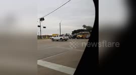 Men cannot believe this is actually a statue of a man riding a shrimp