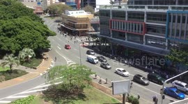 Scooter kid invasion of Brisbane CBD Australia