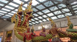 Bangkok Suvarnabhumi Airport art feature