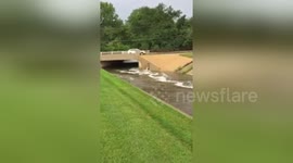 Newsflare Edit - Flooding After Heavy Rain