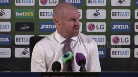 CLEAN VERSION: Sean Dyche celebrates five years in charge of Burnley
