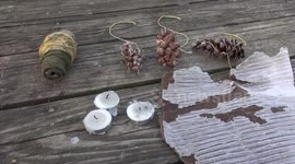 PINE CONE FIRE STARTERS - firestarter