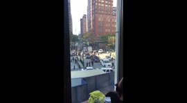 Currently at Whole Foods across the active shooter situation. Be careful out there nyc... #tribeca https://t.co/u1oPXtgAlP
