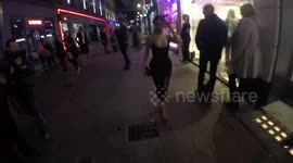 Newsflare Edit - Demi Rose Mawby In a Little Black Dress