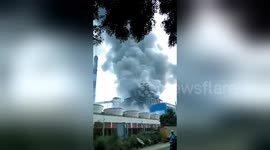 Newsflare Edit - Industrial accident: Massive explosion at thermal power station kills 26, injures over 100