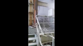 Insider video captures moments after boiler blast at power station