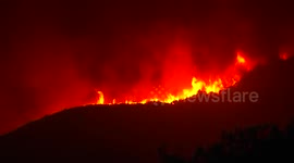 California Wildfire Looks Like burning Earth(2017)