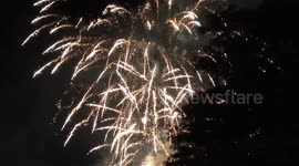 Fireworks finale in Montreal