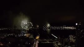4th of July Big Bay Boom Fireworks Show San Diego, CA Sky View!