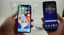 Tech YouTuber compares iPhone X and Samsung Galaxy S8 in freeze test