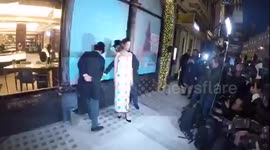 Alexa Chung unveils Tiffany & Co's Christmas window display