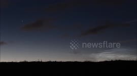 Noctilucent clouds May 2017
