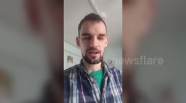 A man has started a video diary to document his ongoing drainage woes