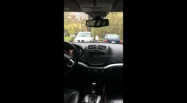 Viral video: Little sister tries to flip car 'Stranger Things'