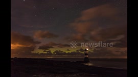 Anglesey, North Wales Aurora