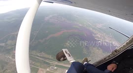 Shannon's Free Fall at Skydive Superior-GoPro