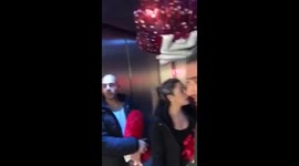 Wedding proposal at LAX!!