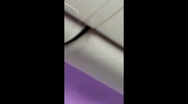 Leaking overhead bins on Virgin Atlantic flights