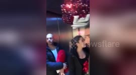 Newsflare Edit - Wedding proposal at LAX!!