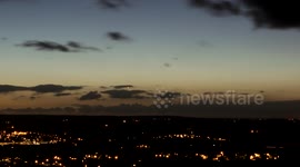 Jupiter Venus Conjunction timelapse -Cornwall, UK -13th November 2017.