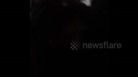 College party turns tragic when students fall through apartment cealling.