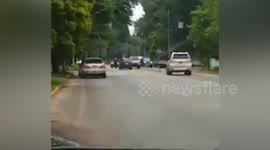 Mugabe motorcade 'enters State House'